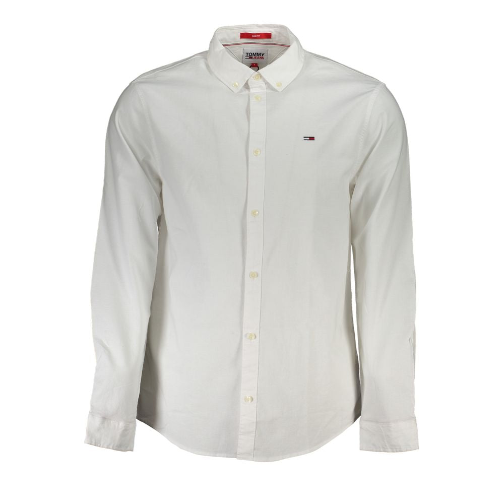 Tommy Hilfiger Bianco Cotton Men's Men's Shirt