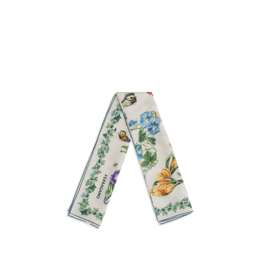 Ferragamo Multicolor Silk Women's Scarf