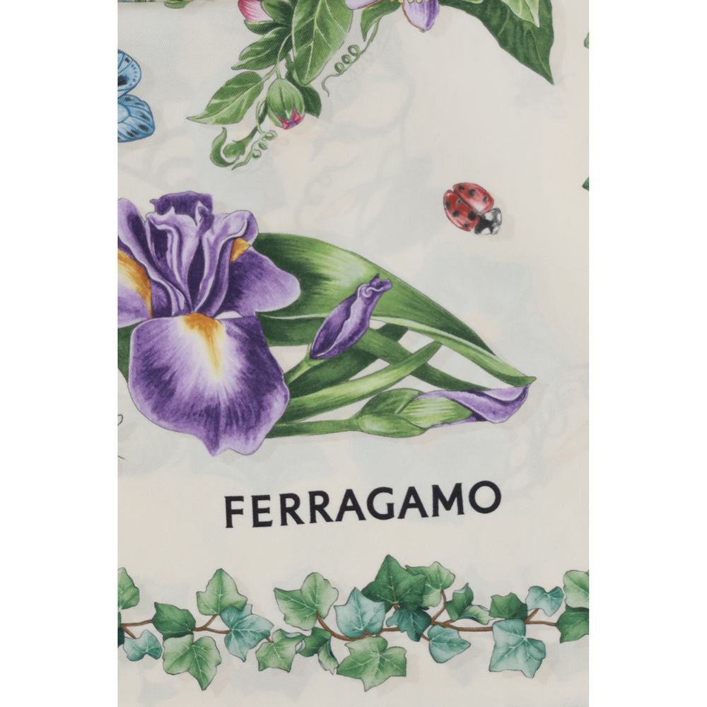 Ferragamo Multicolor Silk Women's Scarf