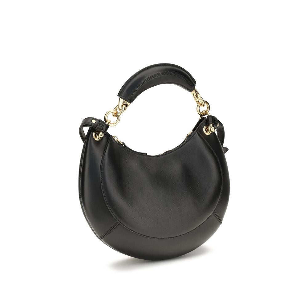 Chloé Black Calf Leather Bos Taurus Shoulder Women's Bag