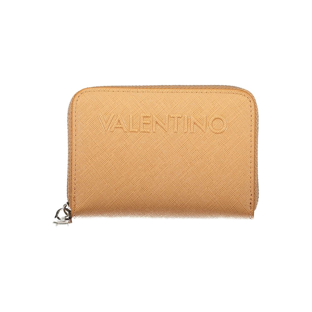 Valentino Brown Polyurethane Women's Women's Wallet
