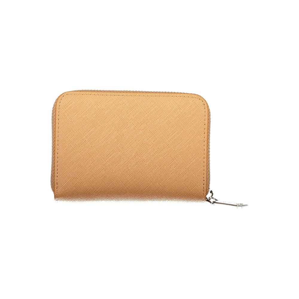 Valentino Brown Polyurethane Women's Women's Wallet