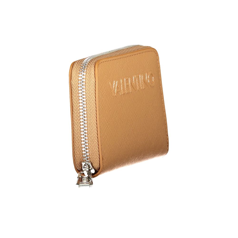 Valentino Brown Polyurethane Women's Women's Wallet