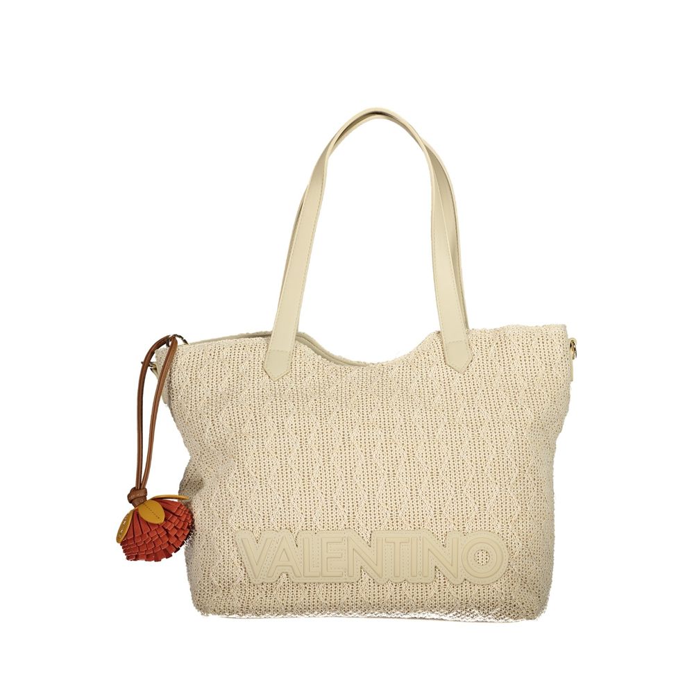 Mario Valentino Beige Polyethylene Women's Women's Bag