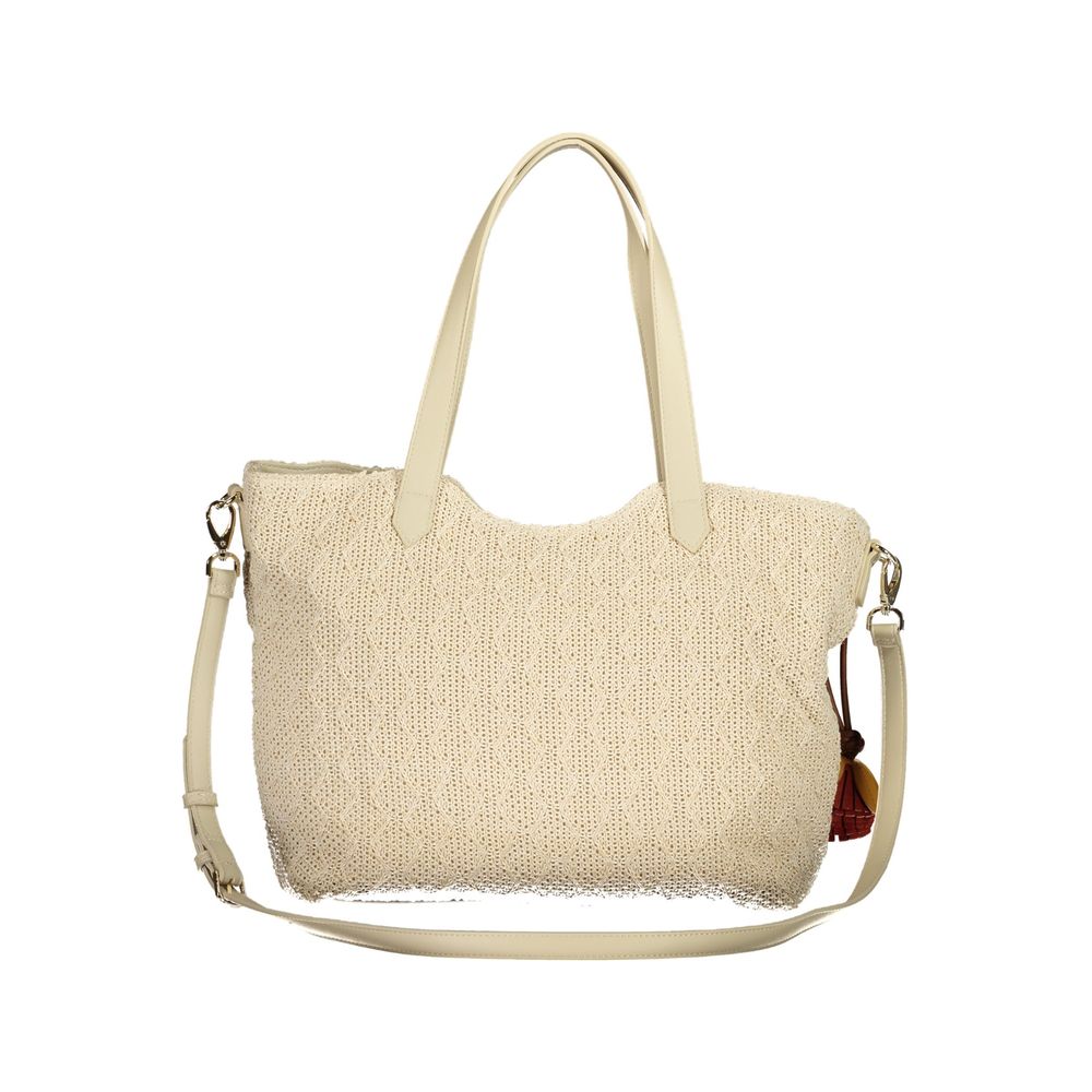 Mario Valentino Beige Polyethylene Women's Women's Bag