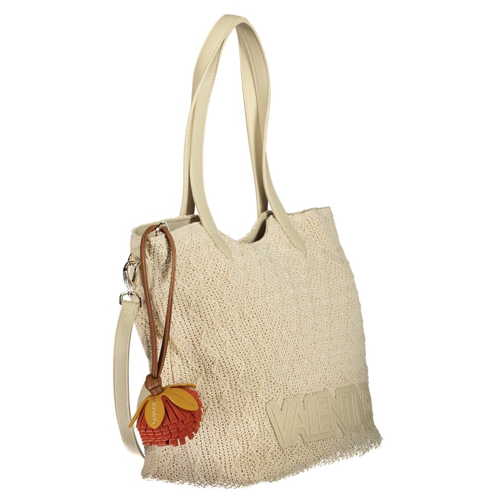 Mario Valentino Beige Polyethylene Women's Women's Bag
