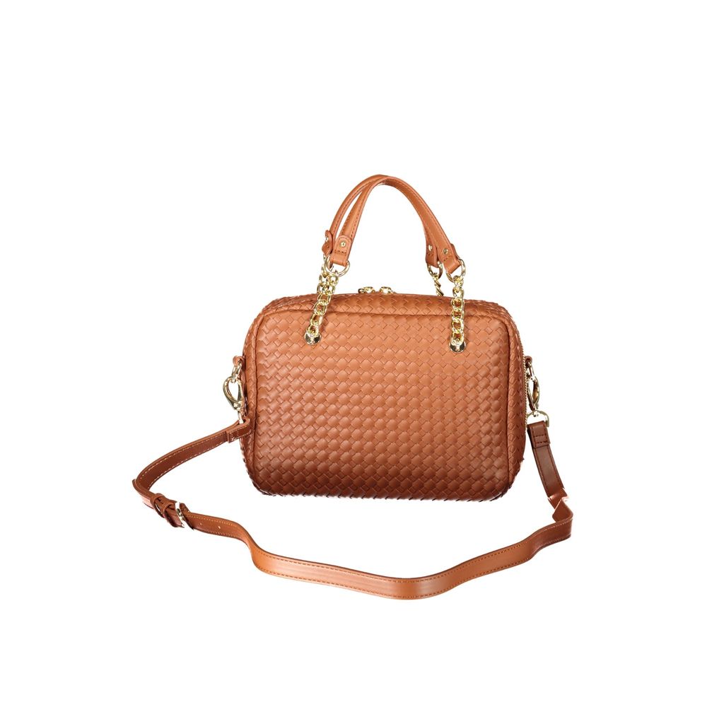 Mario Valentino Brown Polyurethane Women's Women's Bag