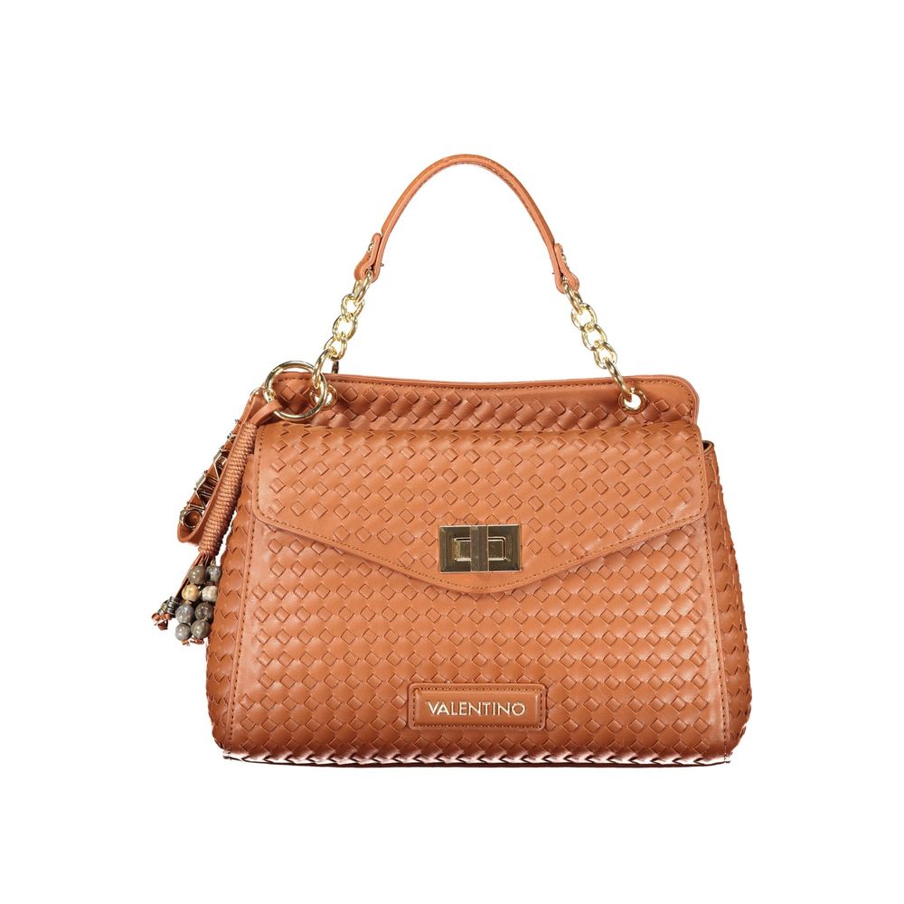 Mario Valentino Brown Polyurethane Women Women's Bag