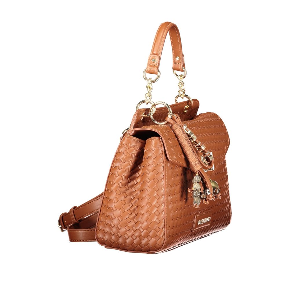 Mario Valentino Brown Polyurethane Women Women's Bag