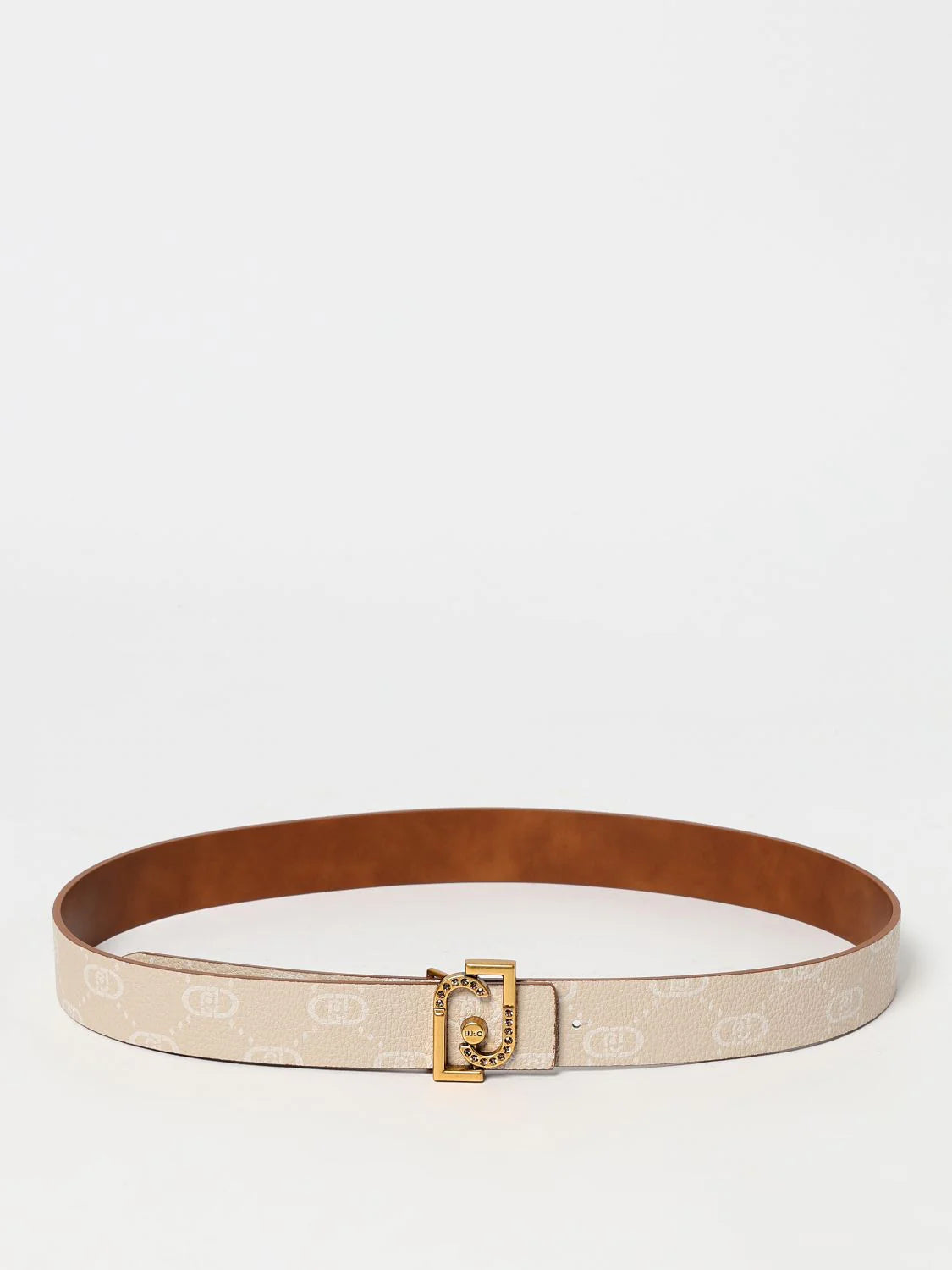 Liu Jo Beige Leather Regular Women's Belt