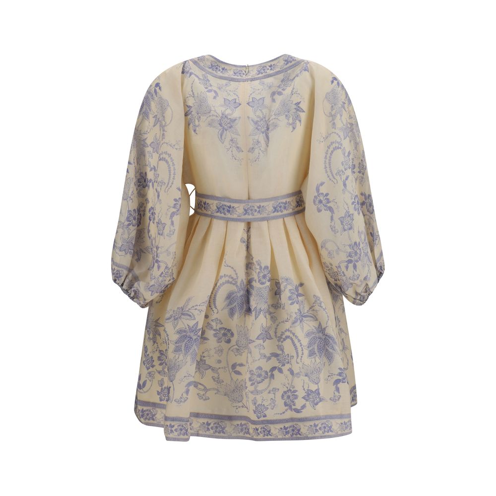 Zimmermann Multicolor Linen Casual Women's Dress