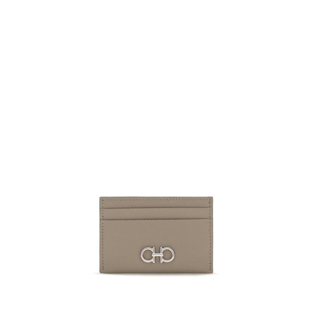 Ferragamo Beige Calf Leather Bos Taurus Women's Wallet