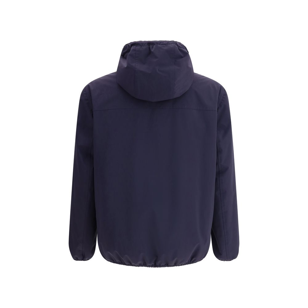 Brunello Cucinelli Blue Polyamide Shell Men's Jacket
