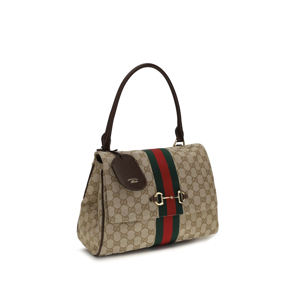 Gucci Beige Polyester Women's Handbag
