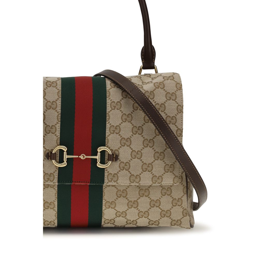 Gucci Beige Polyester Women's Handbag
