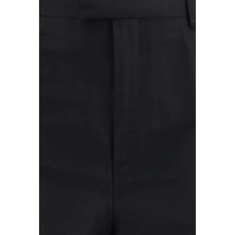 Gucci Black Silk Dress Women's Pants