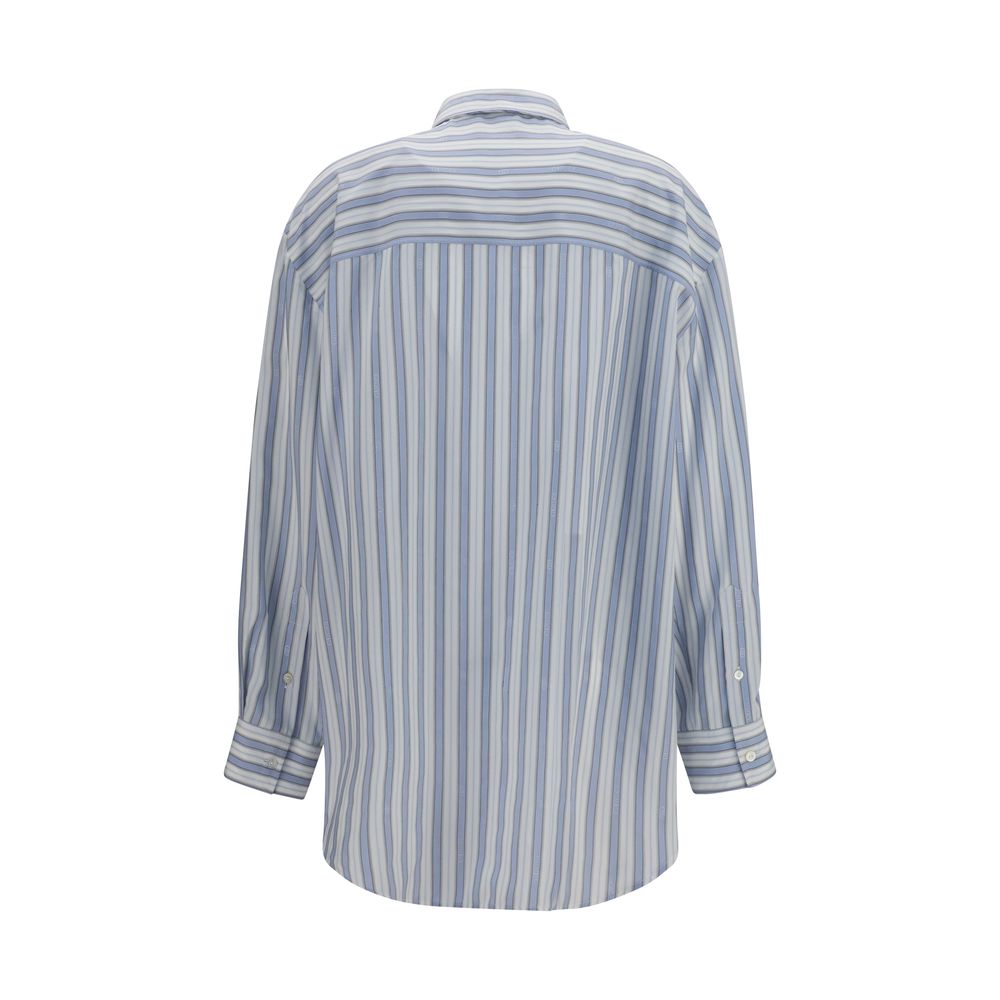 Gucci Blue Silk Women's Shirt