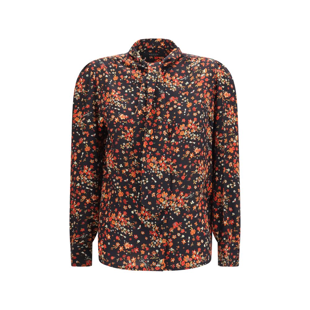 Gucci Multicolor Silk Women's Shirt