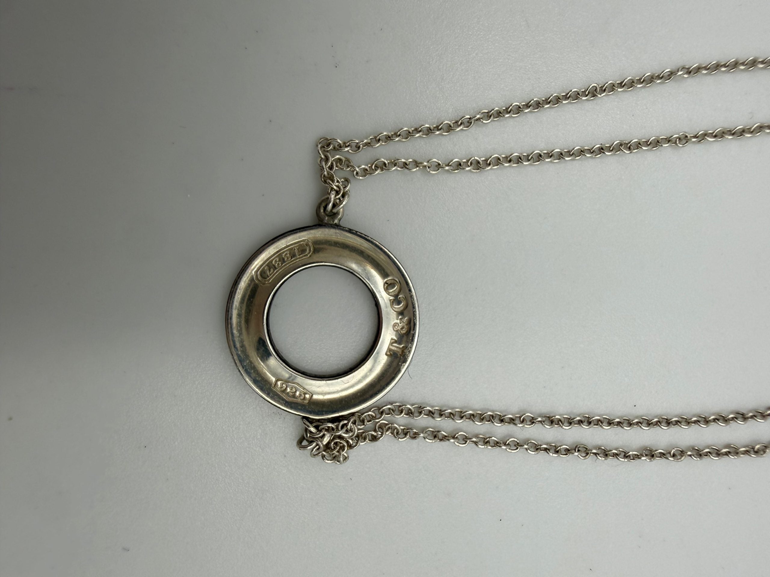 Tiffany & Co. TIFFANY & CO. Silver Bracelet with Double Women's Chain (Pre-Owned)