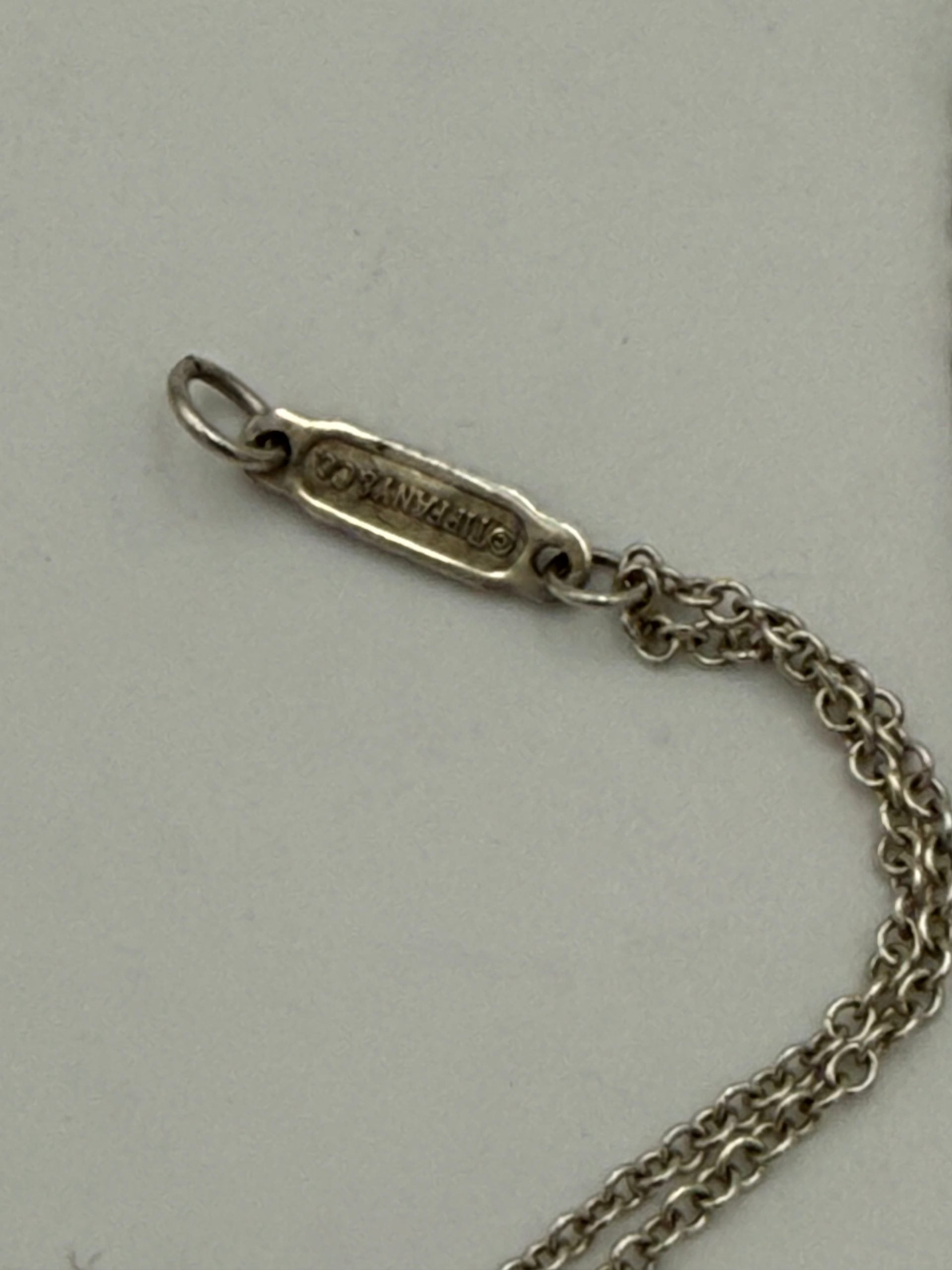 Tiffany & Co. TIFFANY & CO. Silver Bracelet with Double Women's Chain (Pre-Owned)