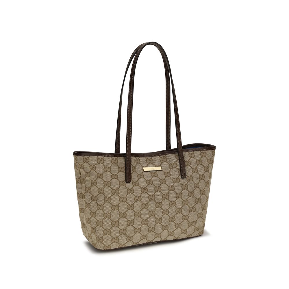 Gucci Beige Polyester Shoulder Women's Bag