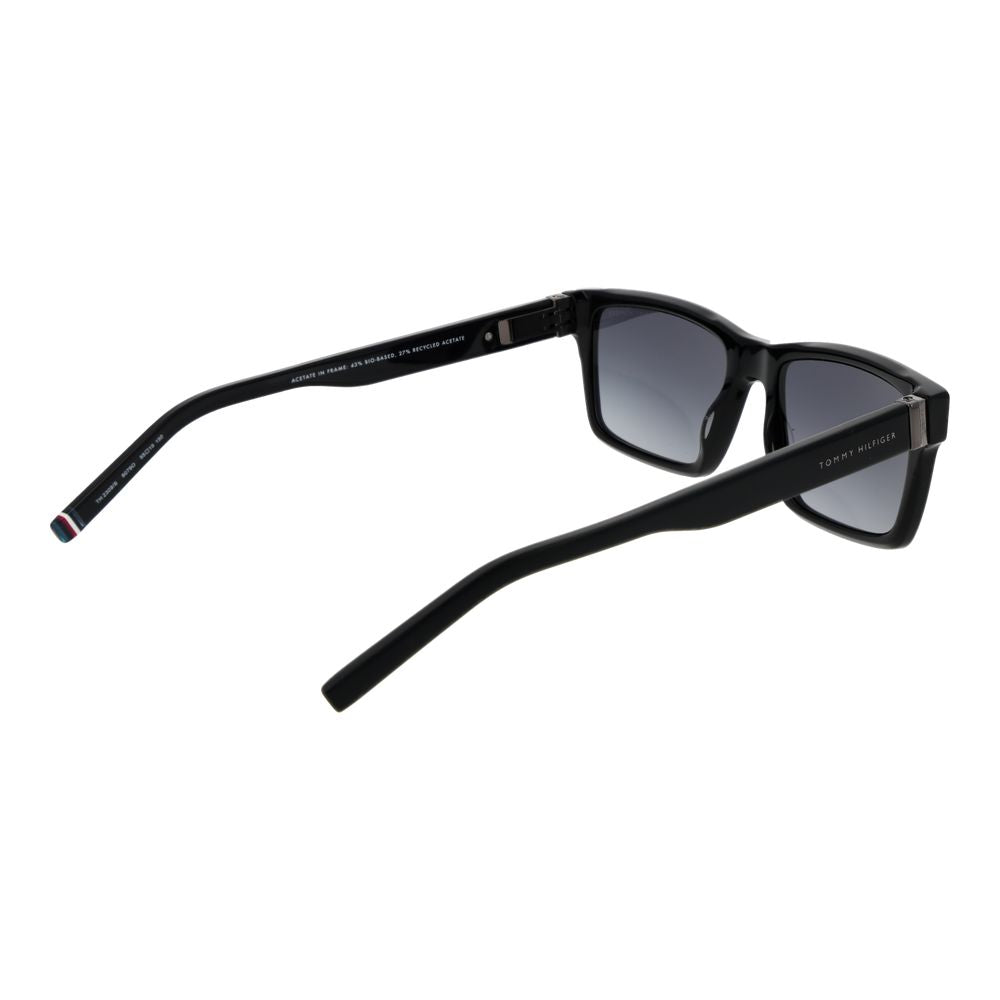 Tommy Hilfiger Black Acetate Men's Sunglasses