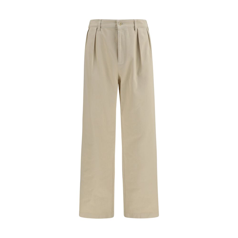 Prada Beige Cotton Casual Men's Pants