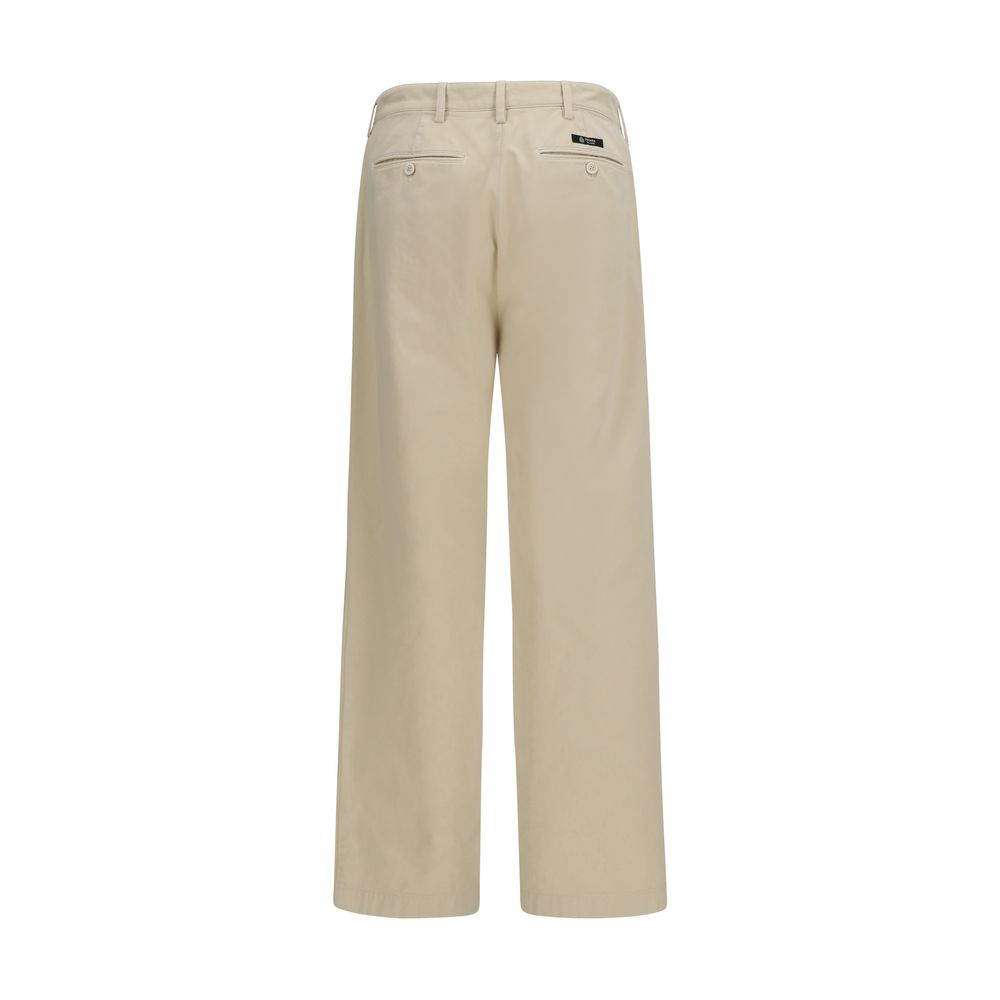 Prada Beige Cotton Casual Men's Pants