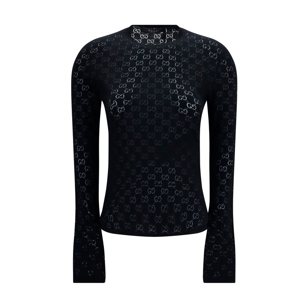 Gucci Black Cotton Women's T-Shirt