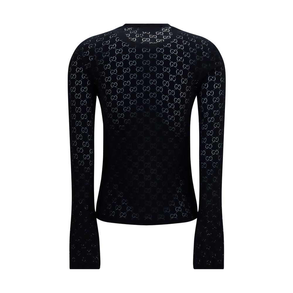 Gucci Black Cotton Women's T-Shirt