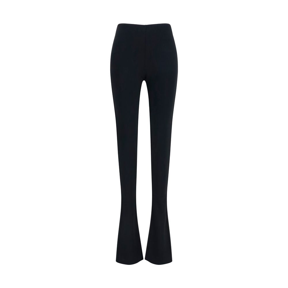Gucci Black Viscose Flared Women's Pants