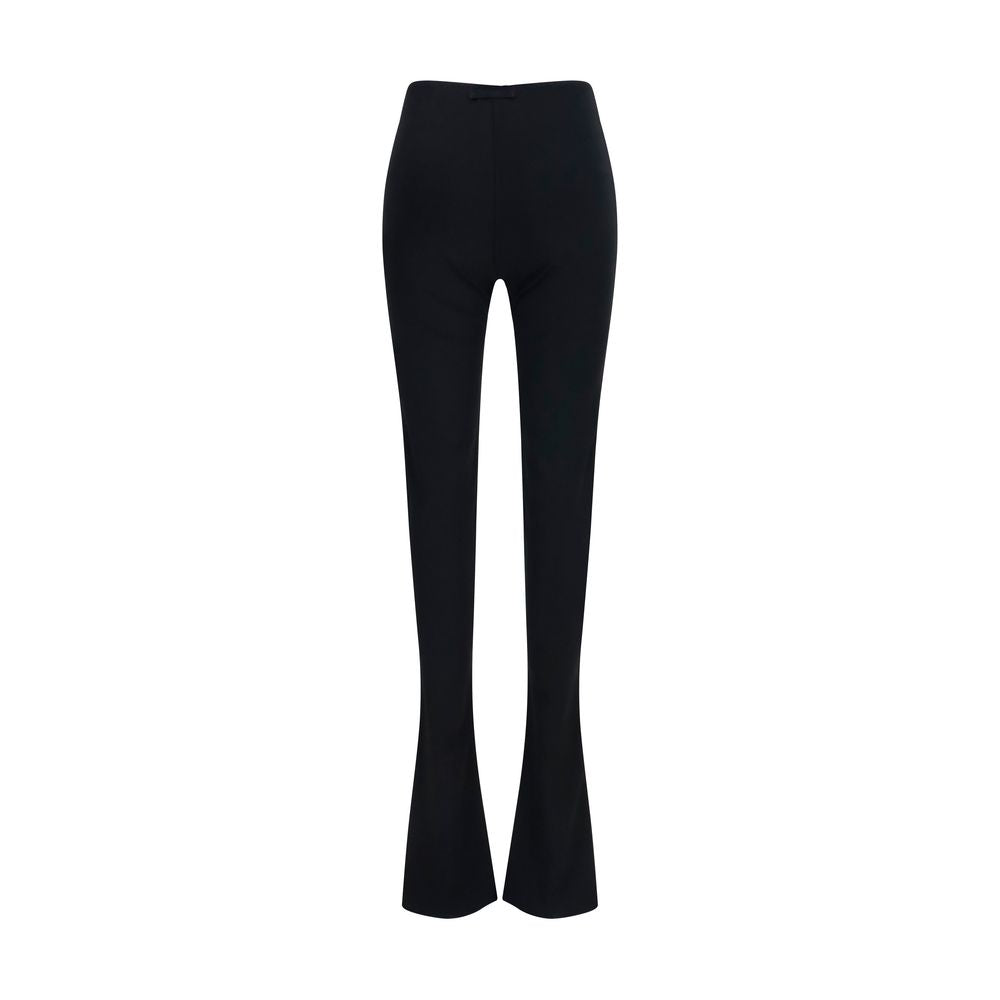 Gucci Black Viscose Flared Women's Pants