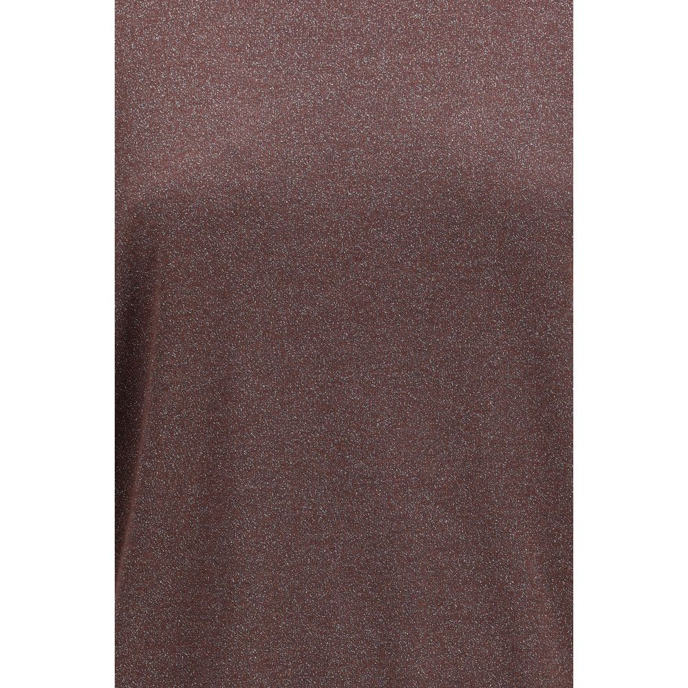 Brunello Cucinelli Purple Cashmere Women's Sweatshirt