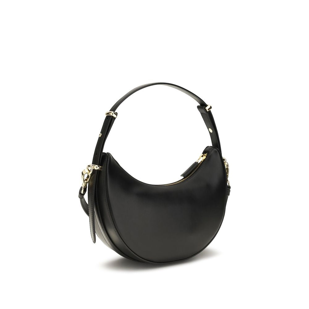 Prada Black Calf Leather Bos Taurus Shoulder Women's Bag