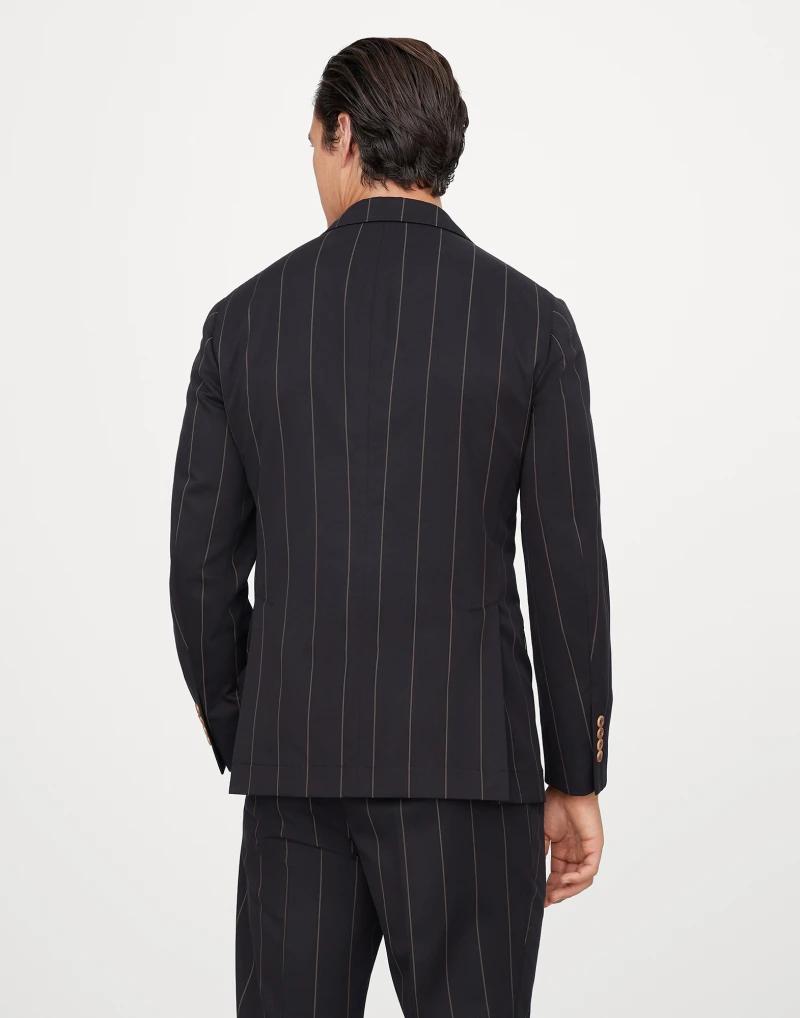 Brunello Cucinelli Bicolor Wool Men's Blazer