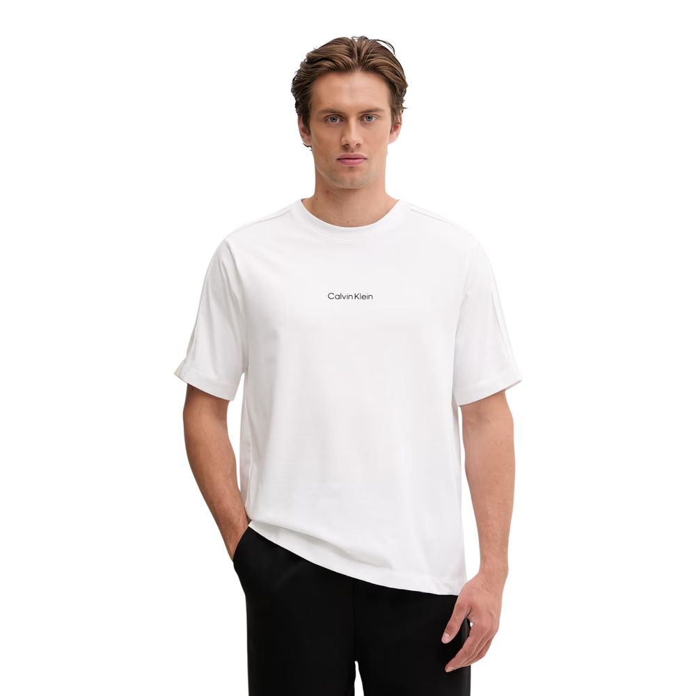 Calvin Klein Sport White Cotton Men's T-Shirt