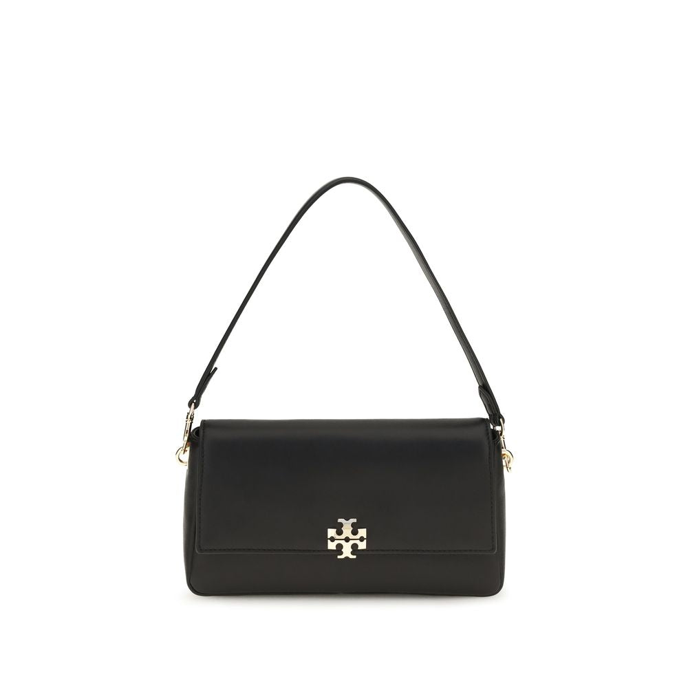 Tory Burch Black Calf Leather Bos Taurus Shoulder Women's Bag