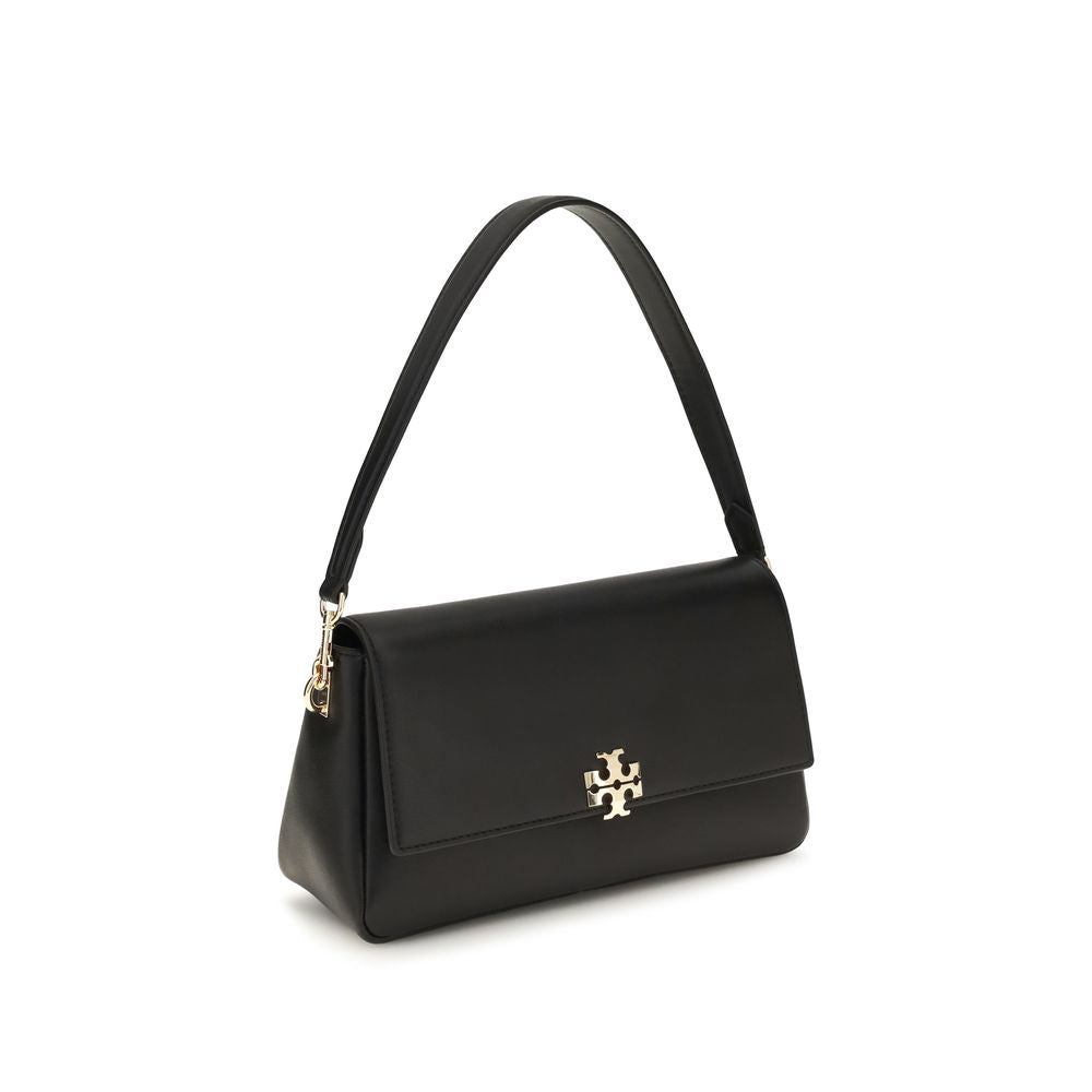 Tory Burch Black Calf Leather Bos Taurus Shoulder Women's Bag