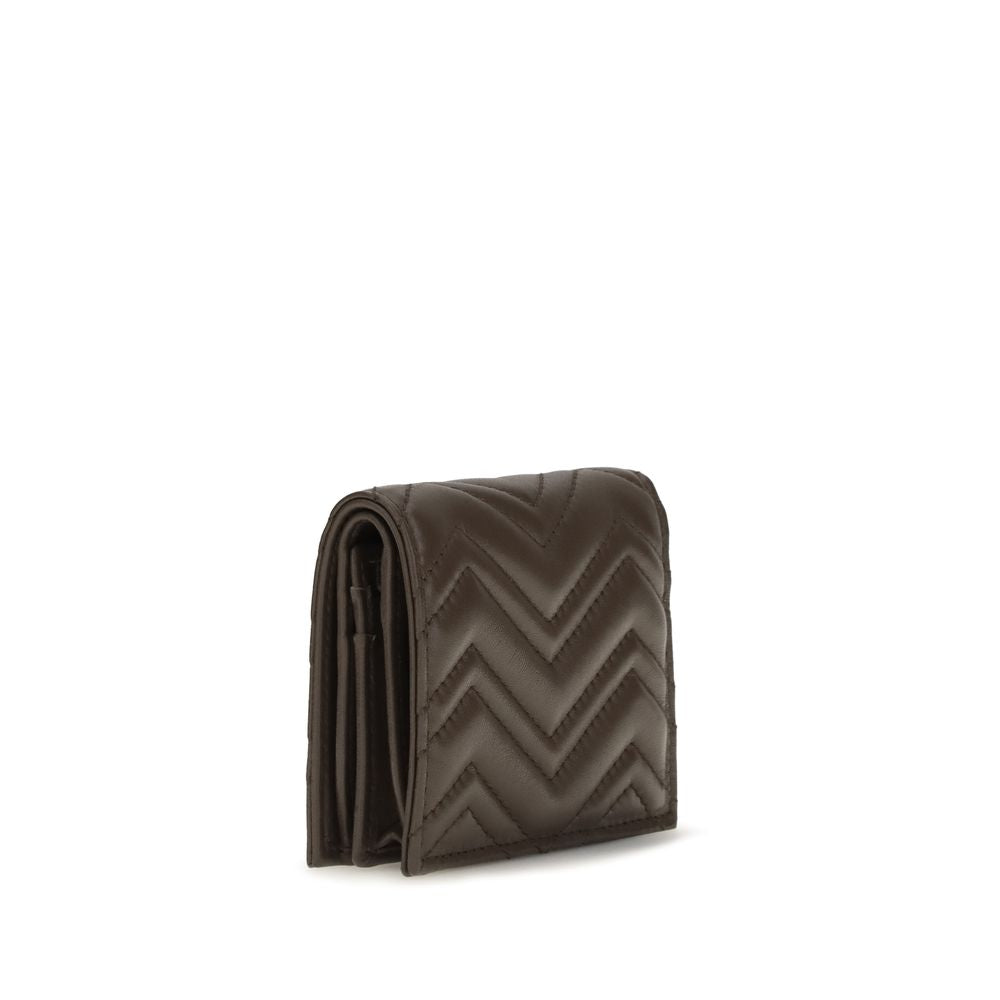 Gucci Brown Calf Leather Bos Taurus Women's Wallet