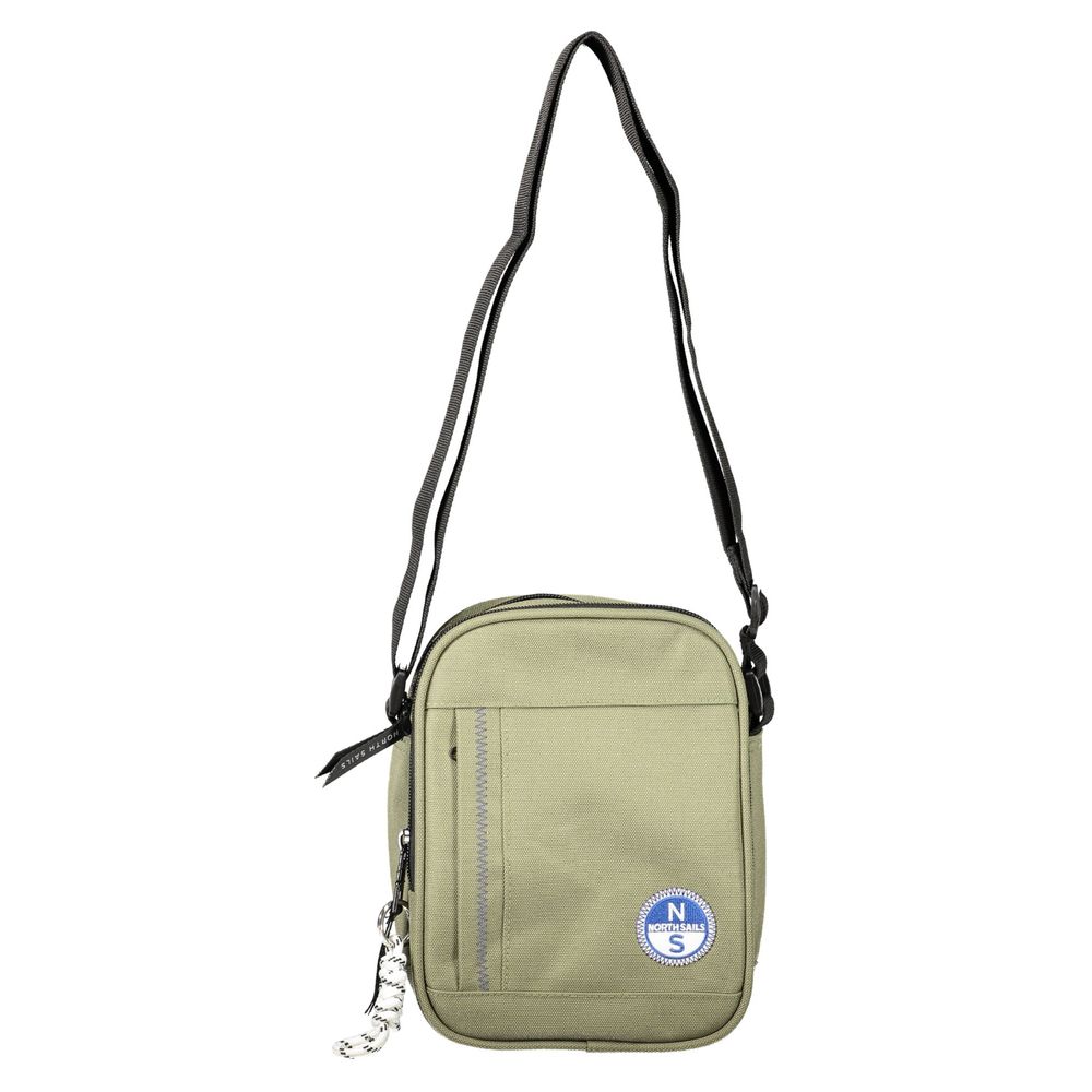 North Sails Green Polyester Shoulder Men's Bag