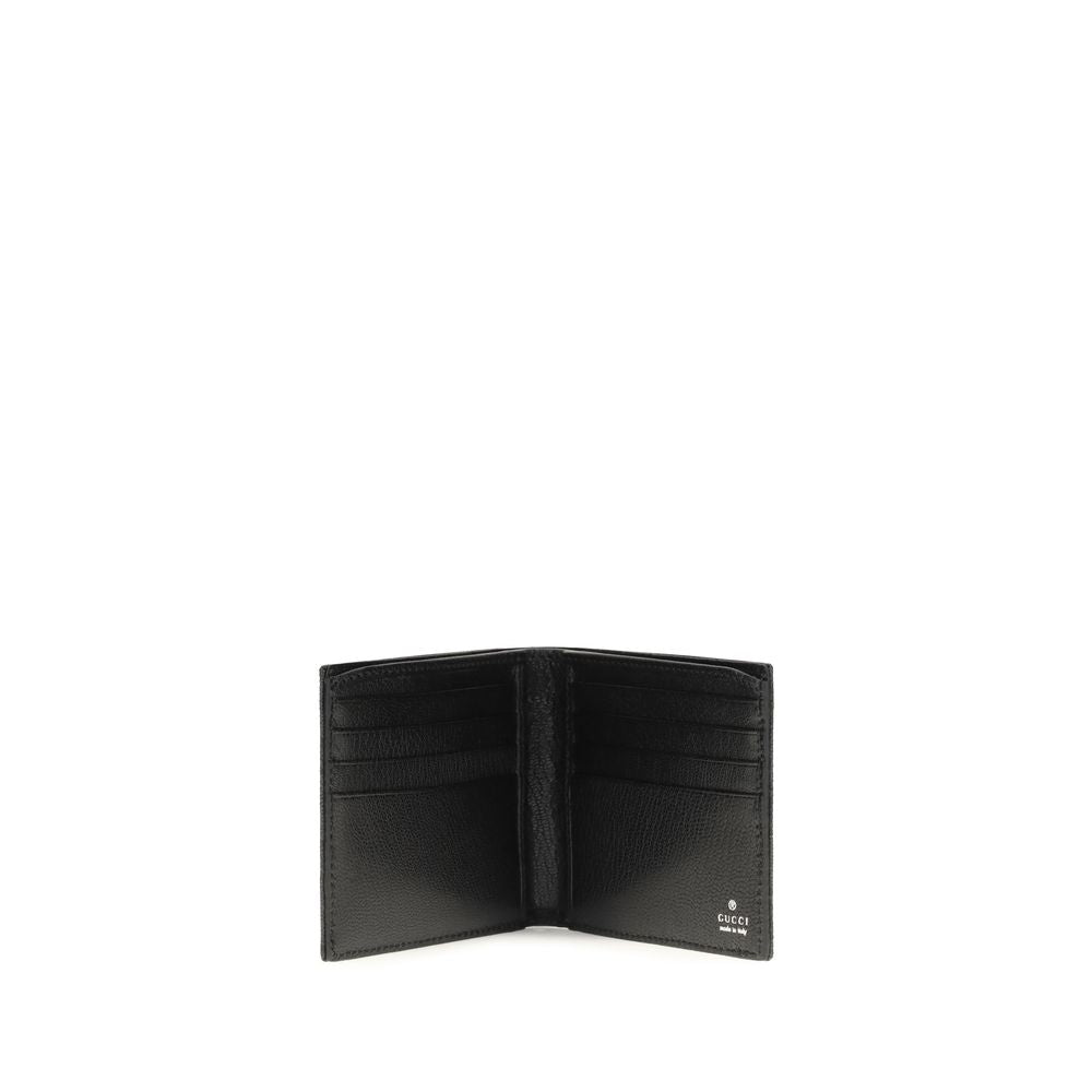 Gucci Black Fabric Men's Wallet