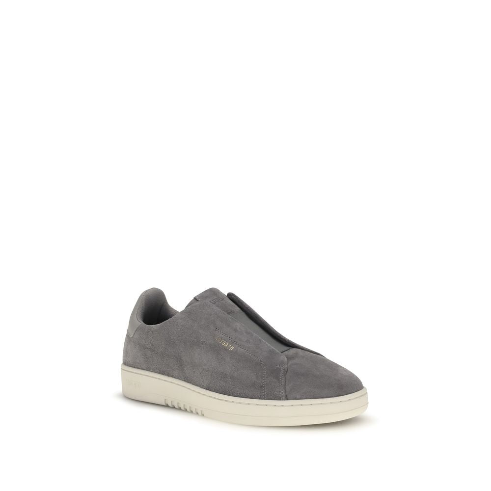 Axel Arigato Gray Calf Leather Bos Taurus Low Top Men's Sneakers