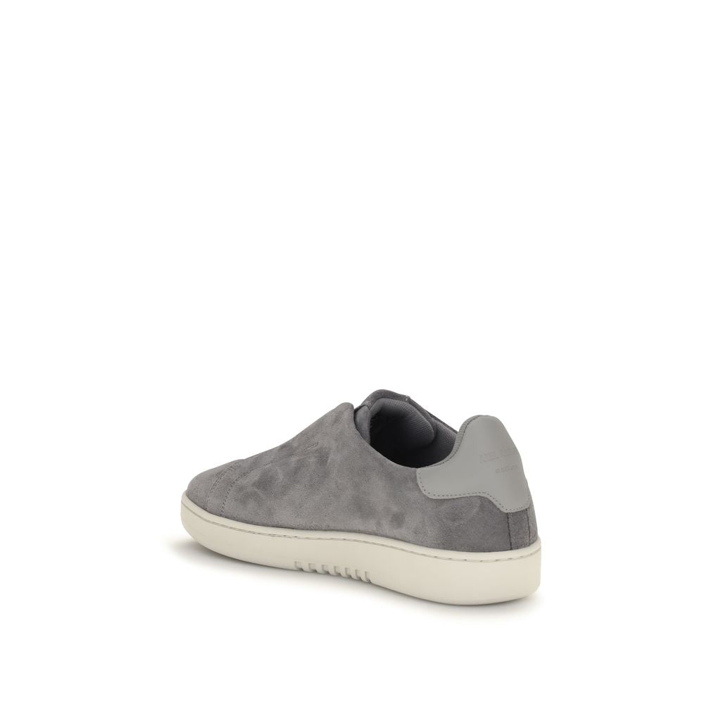 Axel Arigato Gray Calf Leather Bos Taurus Low Top Men's Sneakers