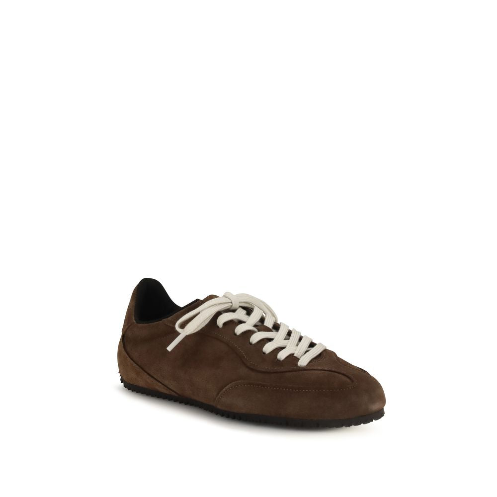 Axel Arigato Brown Calf Leather Bos Taurus Low Top Men's Sneakers
