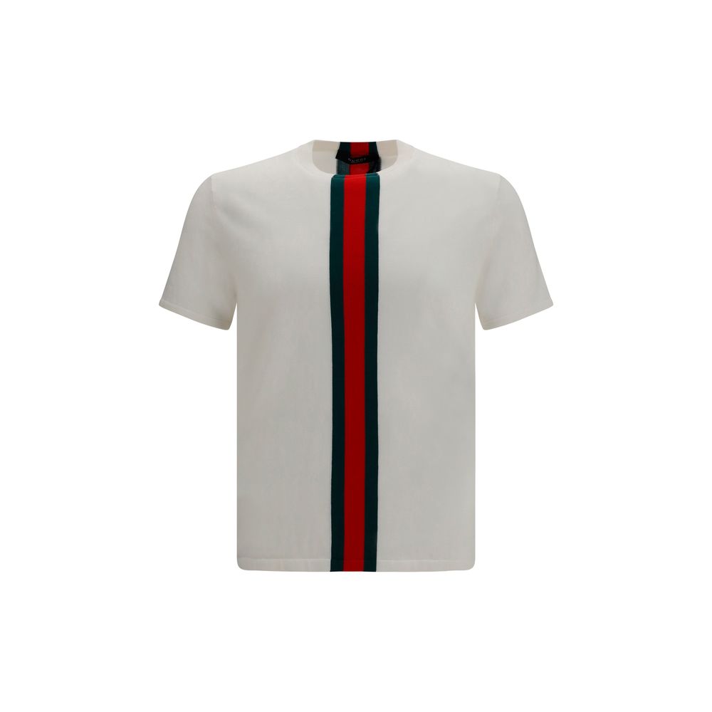 Gucci White Cotton Men's T-Shirt