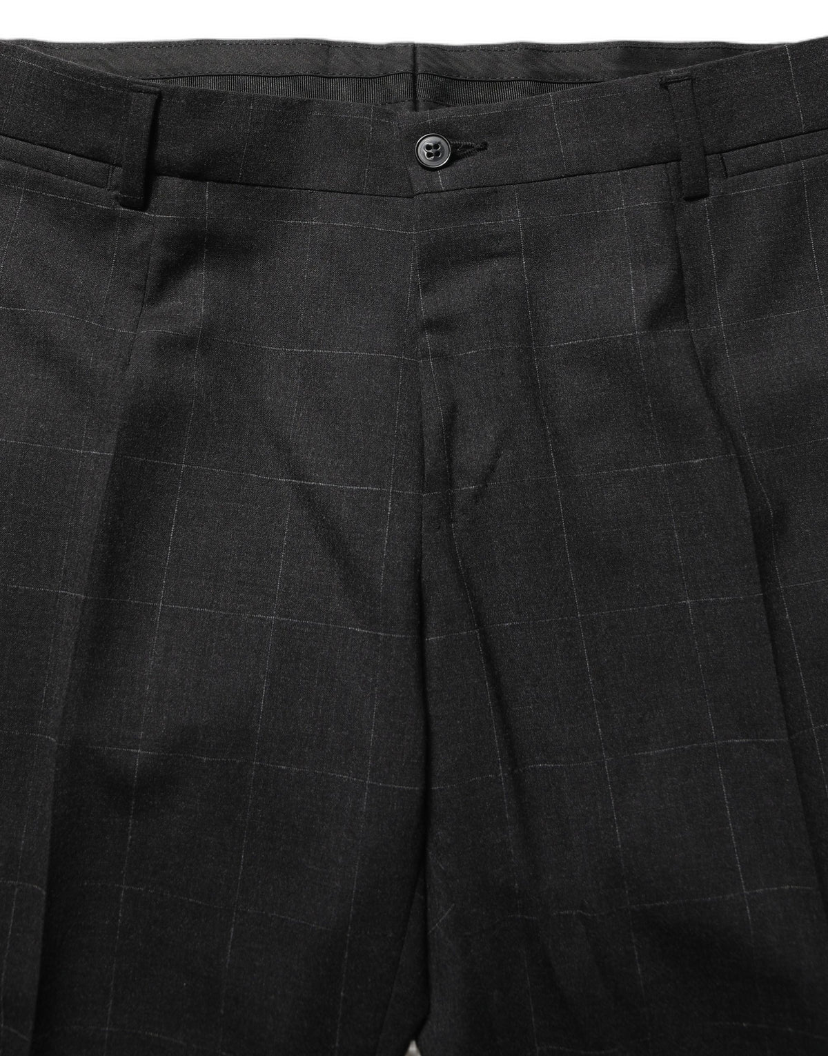 Dolce & Gabbana Dark Gray Wool Slim Fit Formal 2 Piece Men Men's Suit