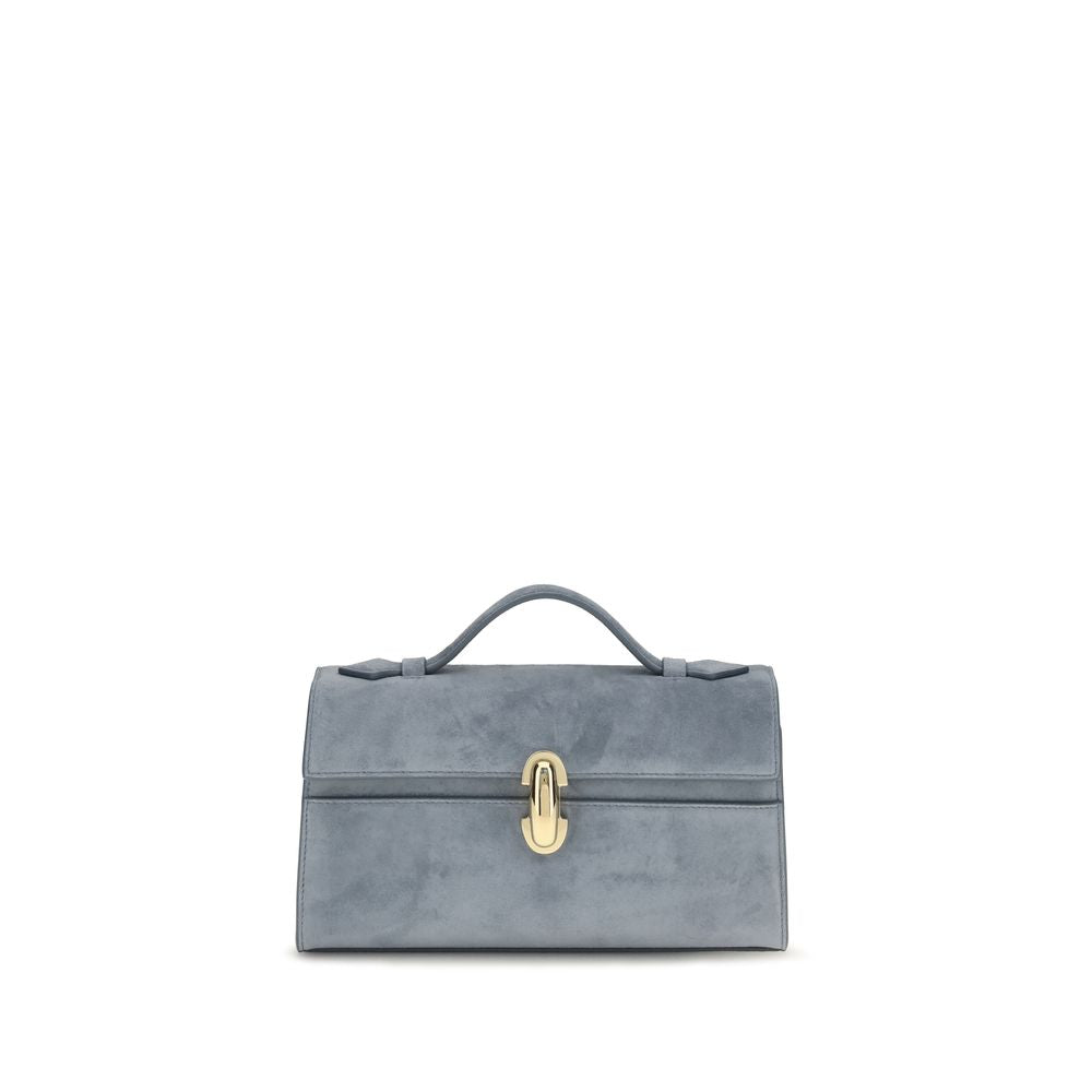 Savette Blue Calf Leather Bos Taurus Women's Handbag