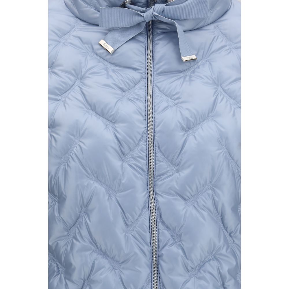 Herno Blue Polyester Full-Length Women's Jacket
