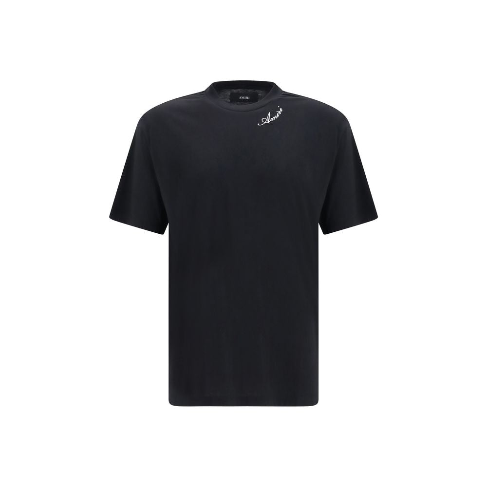 Amiri Black Cotton Men's T-Shirt