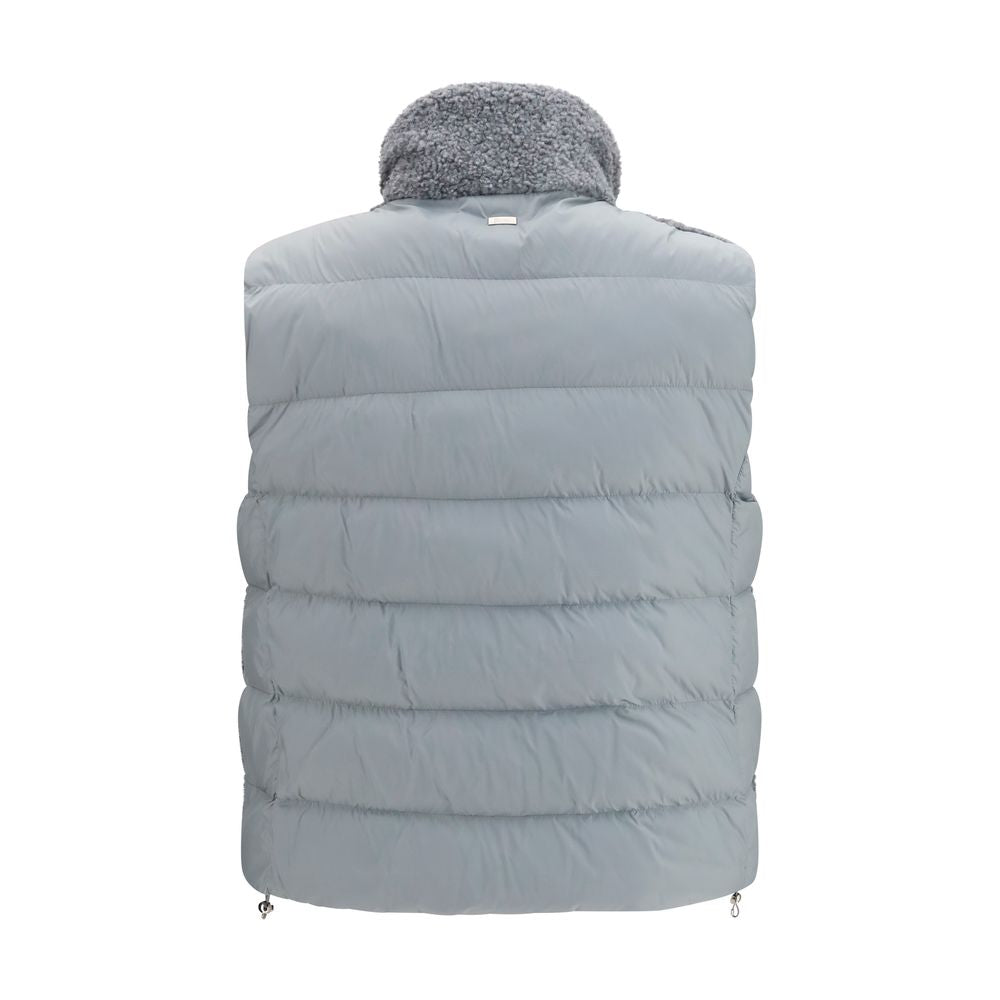 Herno Gray Polyester Sleeveless Women's Jacket